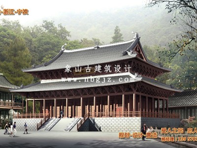 仿古建筑設(shè)計全流程服務(wù)，文化符號提取到施工圖落地