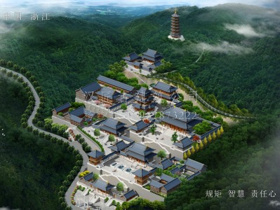 龍王寺古建規劃設計布局圖