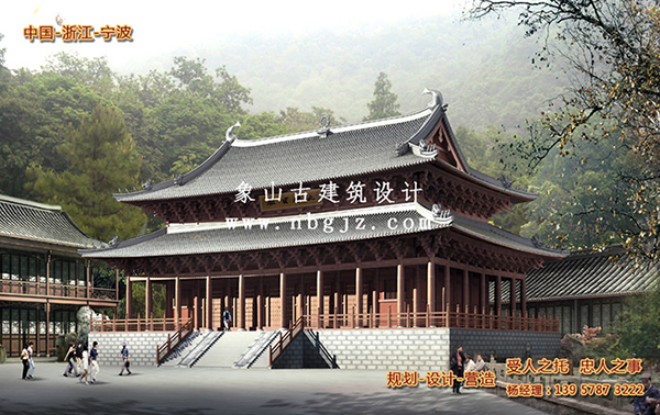 古韻今風——[古建筑設(shè)計公司名稱]佛教寺廟建筑設(shè)計